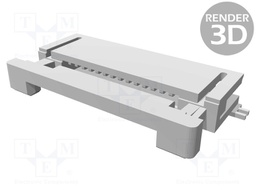 Connector: FFC (FPC); horizontal; PIN: 14; ZIF,bottom contacts