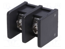 PCB terminal block; straight; 8.25mm; ways: 2; on PCBs; 4mm2; 20A