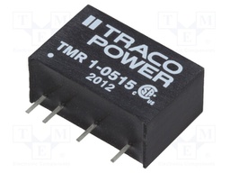 Converter: DC/DC; 1W; Uin: 4.5÷9V; Uout: 24VDC; Iout: 42mA; SIP6; 3.1g