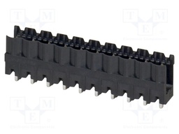 PCB headers, nominal cross section: 2.5 mm?, color: black, n