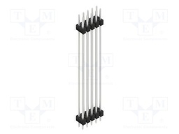 Connector: pin strips; pin header; male; PIN: 10; 2.54mm; THT; 2x5