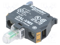 Illuminating unit; 22mm; Harmony XB4; -25÷70°C; Illumin: LED