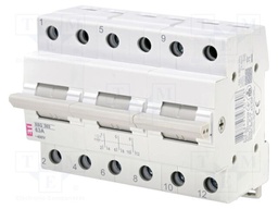 Mains-generator switch; Poles: 3; 230/400VAC; 80A; IP20