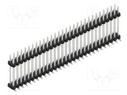 Connector: pin strips; pin header; male; PIN: 58; 2mm; SMT; 2x29