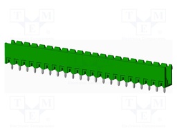 Connector: pluggable terminal block; socket; male; straight; THT