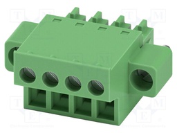 PCB connector, nominal cross section: 1.5 mm?, color: green,