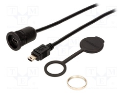 Adapter cable; USB B mini socket,USB B mini plug; 1310; USB 2.0