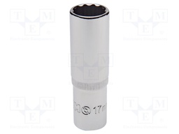 Cap; 12-angles,socket spanner; 1/2"; Socket bit length: 78mm