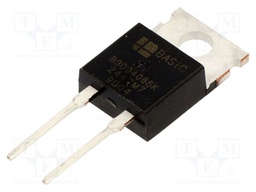 Diode: Schottky rectifying; SiC; THT; tube