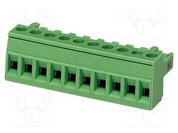 PCB connector, nominal cross section: 2.5 mm?, color: green,