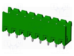 Connector: pluggable terminal block; socket; male; straight; THT