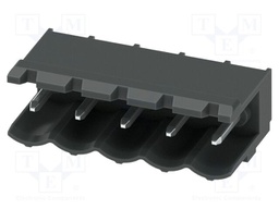 PCB headers, nominal cross section: 2.5 mm?, color: black, n