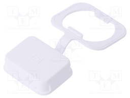 Connector accessories: protection cover; 4761; Colour: white