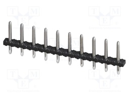 Pin strip, nominal cross section: 1.5 mm?, color: black, nom