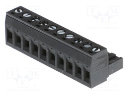 Pluggable terminal block