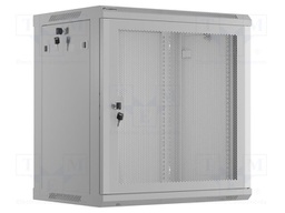 Enclosure: rack cabinet; Standard: 19"; 12U; grey; Z: 450mm; X: 600mm