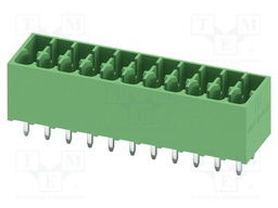 PCB headers, nominal cross section: 1.5 mm?, color: green, n
