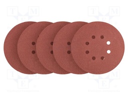 Cleaning cloth: sandpaper; Granularity: 150; Mounting: bur; Ø150mm