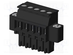 Connector: pluggable terminal block; plug; female; angled 90°