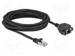 Extender Ethernet; S/FTP; Cat: 6a; RJ45 socket,RJ45 plug; 5m; LSZH