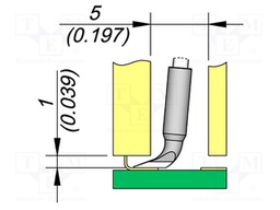 Tip; special; 0.2x2.8mm
