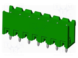 Connector: pluggable terminal block; socket; male; straight; THT