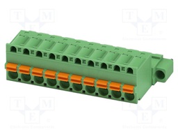 PCB connector, nominal cross section: 2.5 mm?, color: green,