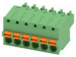 PCB connector, nominal cross section: 1.5 mm?, color: green,