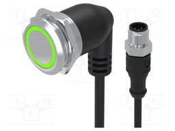 Switch: vandal resistant; Pos: 2; SPDT; 0.6A/35VAC; 600mA/35VDC