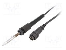Soldering iron: with htg elem; 80W; for soldering station