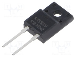 Diode: Schottky rectifying; SiC; THT; 650V; 15A; ITO220AC; Ufmax: 2V