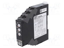 Voltage Monitoring Relay, Single Phase, K8DT-VW Series, SPDT, DIN Rail, Screw
