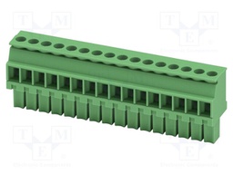 PCB connector, nominal cross section: 1.5 mm?, color: green,