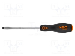 Screwdriver; for impact; slot; SL 8; 150mm