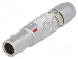 Connector: circular; Series: 00; plug; male; soldering; for cable