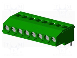 Connector: PCB terminal block; terminal; Plating: tinned; on PCBs