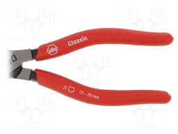 Pliers; internal circlip; Ring: internal; Pliers len: 140mm