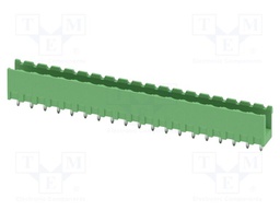 PCB headers, nominal cross section: 2.5 mm?, color: green, n