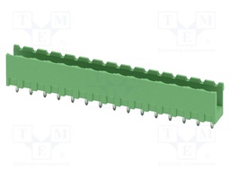PCB headers, nominal cross section: 2.5 mm?, color: green, n