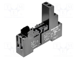 Socket; PIN: 8; 12A; 240VAC; Mounting: DIN; Leads: screw terminals