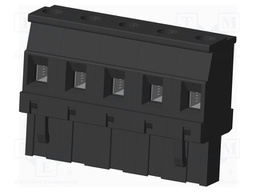 Connector: pluggable terminal block; plug; female; angled 90°