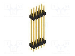 Connector: pin strips; pin header; male; PIN: 10; 2.54mm; THT; 2x5