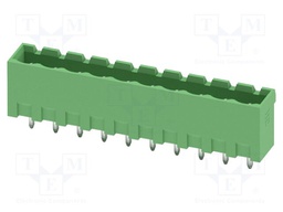 PCB headers, nominal cross section: 2.5 mm?, color: green, n