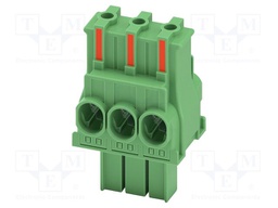 PCB connector, nominal cross section: 16 mm?, color: green,