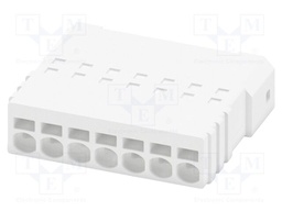 PCB connector, nominal cross section: 0.5 mm?, color: white,