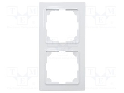 Mounting frame; intelligent house; E-Design55; Sockets: 2