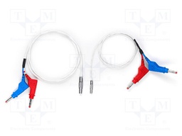 Set of test leads; 2pcs; 1m; Works with: RT-ZVC02,RT-ZVC04