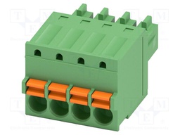 PCB connector, nominal cross section: 1.5 mm?, color: green,