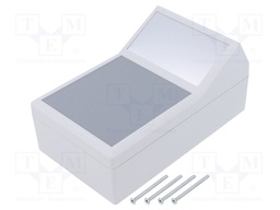 Enclosure: desktop; TENCLOS PULPIT; X: 85mm; Y: 145mm; Z: 73mm; ABS