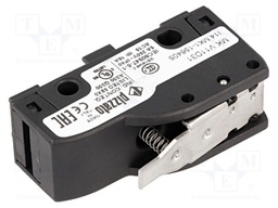 Microswitch SNAP ACTION; 5A/250VAC; 4A/24VDC; with lever; SPDT